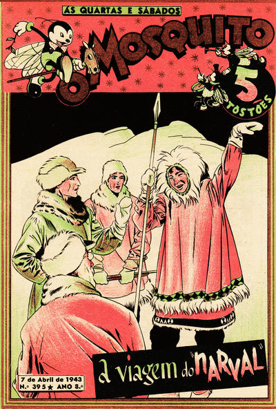 Cover for O Mosquito [Série 1] (Edições O Mosquito, Lda, 1936 series) #395