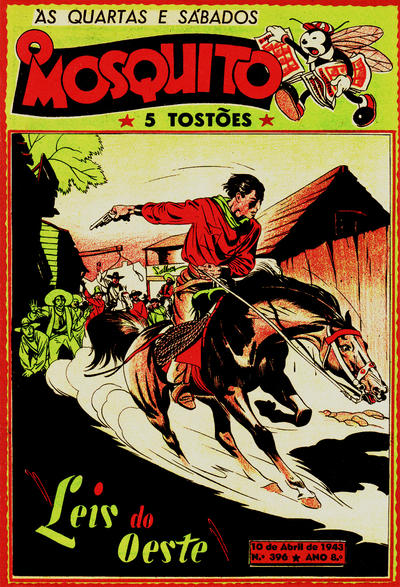 Cover for O Mosquito [Série 1] (Edições O Mosquito, Lda, 1936 series) #396