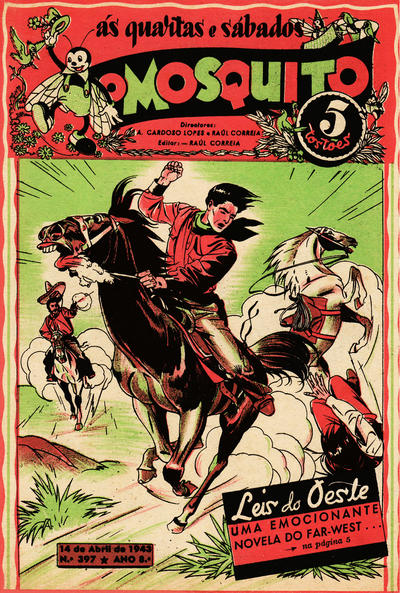 Cover for O Mosquito [Série 1] (Edições O Mosquito, Lda, 1936 series) #397
