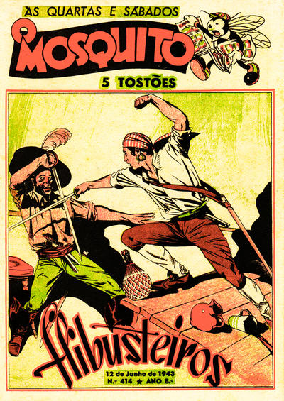 Cover for O Mosquito [Série 1] (Edições O Mosquito, Lda, 1936 series) #414