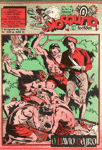 Cover for O Mosquito [Série 1] (Edições O Mosquito, Lda, 1936 series) #430