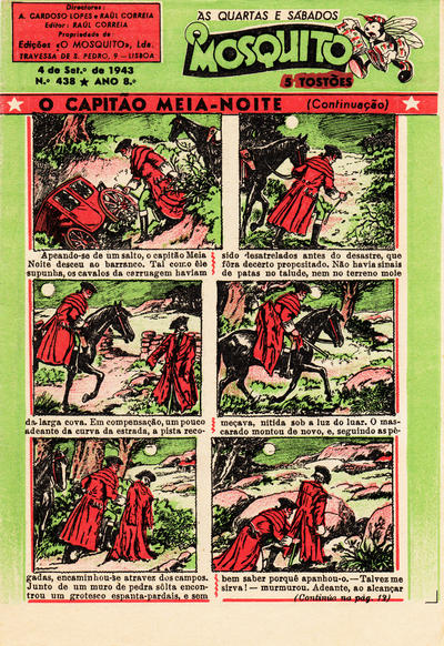 Cover for O Mosquito [Série 1] (Edições O Mosquito, Lda, 1936 series) #438
