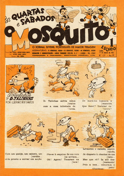 Cover for O Mosquito [Série 1] (Edições O Mosquito, Lda, 1936 series) #1207