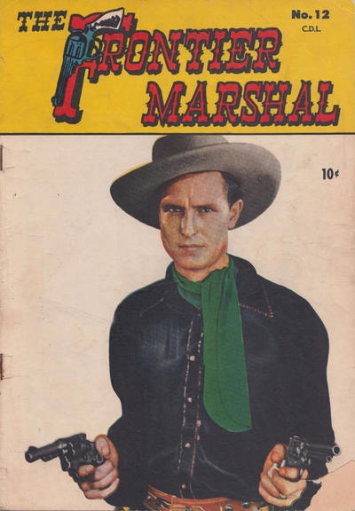 Cover for The Frontier Marshal (Bell Features, 1951 series) #12
