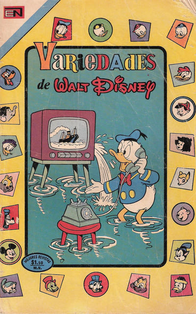 Cover for Variedades de Walt Disney (Editorial Novaro, 1967 series) #179