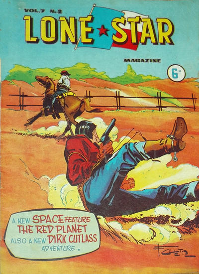 Cover for Lone Star Magazine (Atlas Publishing, 1957 series) #v7#2