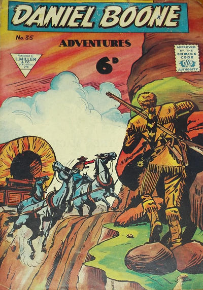 Cover for Daniel Boone (L. Miller & Son, 1957 series) #35