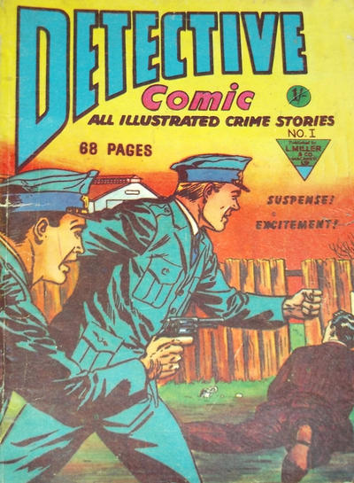 Cover for Detective Comic (L. Miller & Son, 1959 series) #1