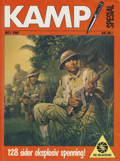 Cover for Kamp Spesial (Serieforlaget / Se-Bladene / Stabenfeldt, 1986 series) #1/1987