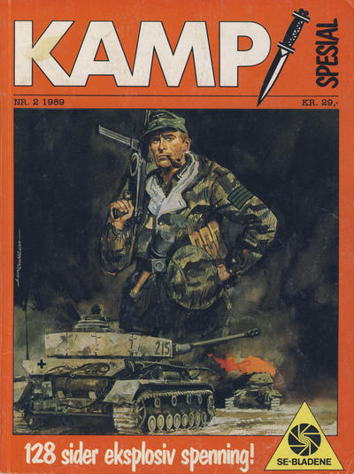 Cover for Kamp Spesial (Serieforlaget / Se-Bladene / Stabenfeldt, 1986 series) #2/1989