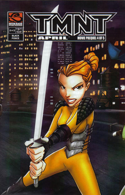 Cover for TMNT Movie Prequel (Mirage, 2007 series) #4