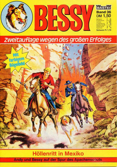 Cover for Bessy (Bastei Verlag, 1976 series) #36