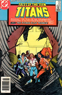 Cover Thumbnail for Tales of the Teen Titans (DC, 1984 series) #53 [Newsstand]