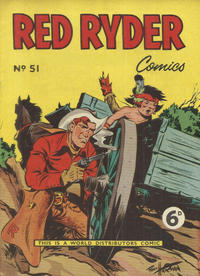 Cover Thumbnail for Red Ryder Comics (World Distributors, 1954 series) #51