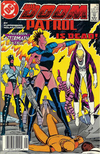 Cover for Doom Patrol (DC, 1987 series) #18 [Newsstand]
