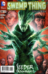 Cover for Swamp Thing (DC, 2011 series) #26