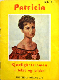 Cover Thumbnail for Patricia (Fredhøis forlag, 1961 series) #[nn] [1. opplag]