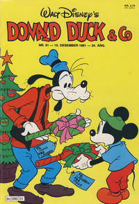 Cover Thumbnail for Donald Duck & Co (Hjemmet / Egmont, 1948 series) #51/1981