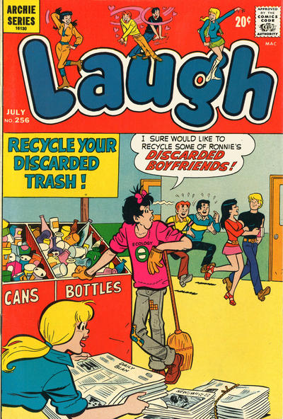 Cover for Laugh Comics (Archie, 1946 series) #256