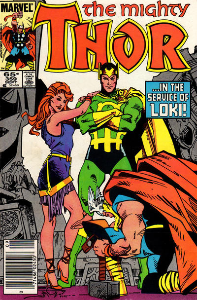 Cover for Thor (Marvel, 1966 series) #359 [Newsstand]