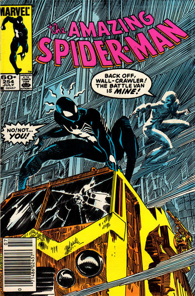 Cover for The Amazing Spider-Man (Marvel, 1963 series) #254 [Newsstand]