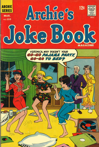 Cover for Archie's Joke Book Magazine (Archie, 1953 series) #110