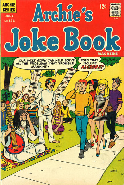 Cover for Archie's Joke Book Magazine (Archie, 1953 series) #126