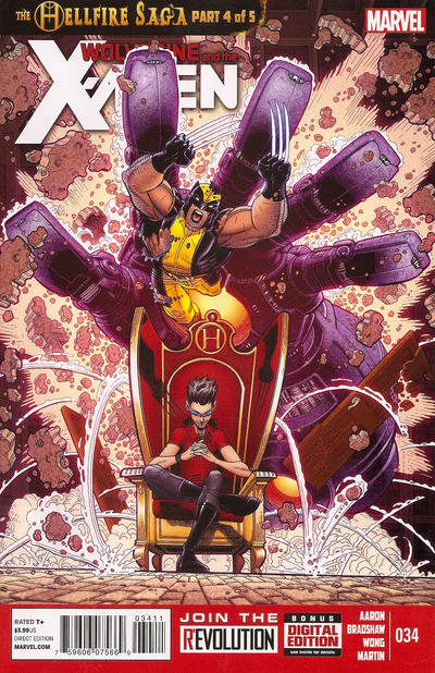 Cover for Wolverine & the X-Men (Marvel, 2011 series) #34