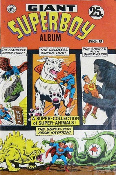 Cover for Giant Superboy Album (K. G. Murray, 1965 series) #8