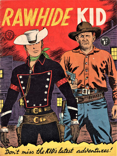 Cover for Rawhide Kid (Horwitz, 1955 ? series) #5