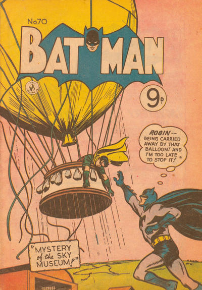 Cover for Batman (K. G. Murray, 1950 series) #70