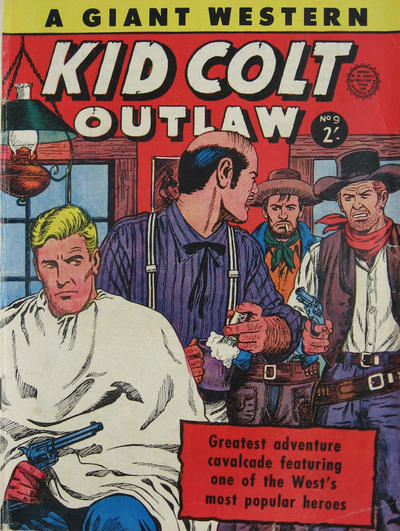 Cover for Kid Colt Outlaw Giant (Horwitz, 1960 ? series) #9
