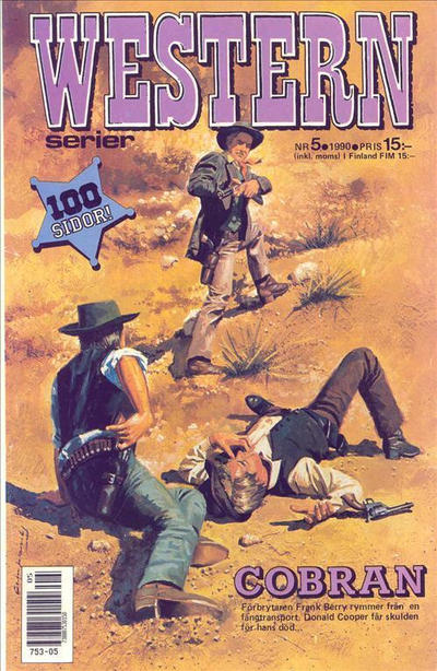 Cover for Westernserier (Semic, 1976 series) #5/1990