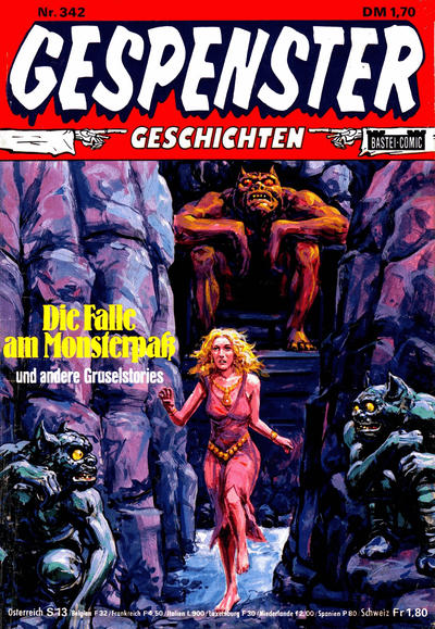 Cover for Gespenster Geschichten (Bastei Verlag, 1974 series) #342
