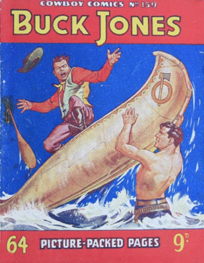 Cover for Cowboy Comics (Amalgamated Press, 1950 series) #159