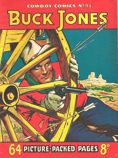 Cover for Cowboy Comics (Amalgamated Press, 1950 series) #95