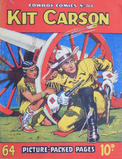 Cover for Cowboy Comics (Amalgamated Press, 1950 series) #161