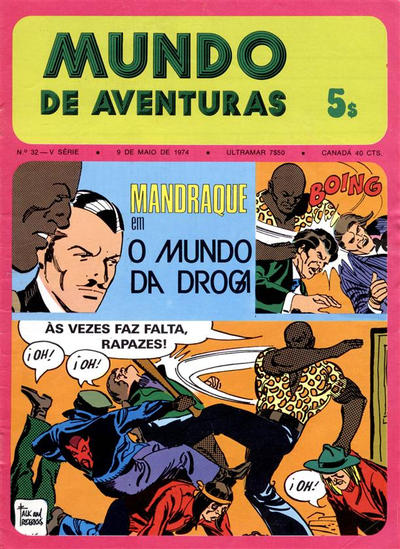 Cover for Mundo de Aventuras (Agência Portuguesa de Revistas, 1973 series) #32