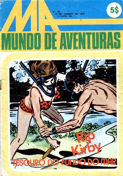 Cover for Mundo de Aventuras (Agência Portuguesa de Revistas, 1973 series) #68