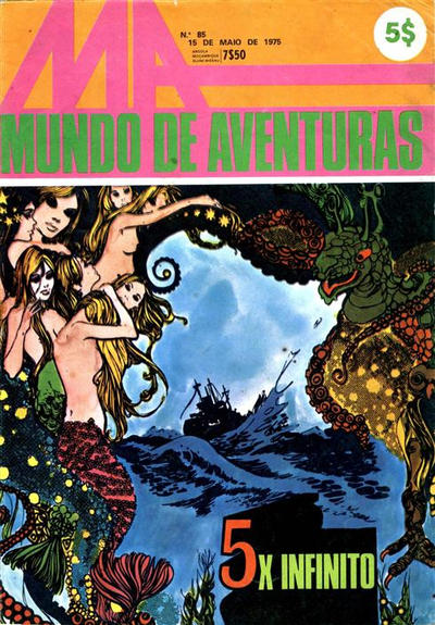 Cover for Mundo de Aventuras (Agência Portuguesa de Revistas, 1973 series) #85