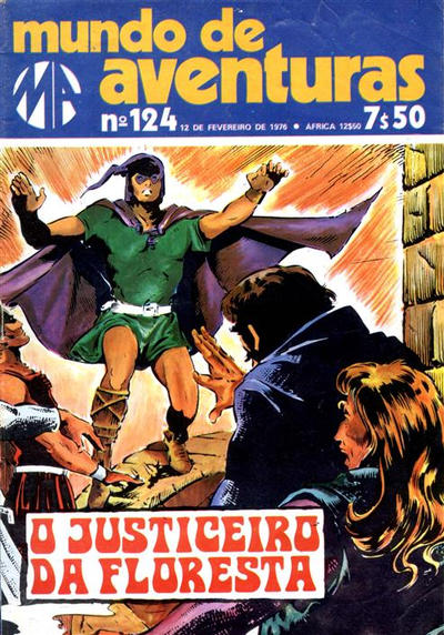 Cover for Mundo de Aventuras (Agência Portuguesa de Revistas, 1973 series) #124