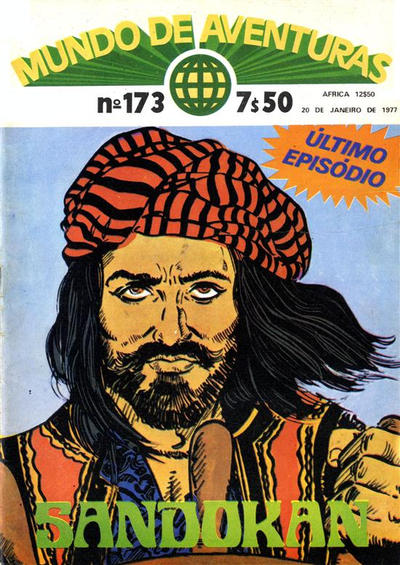 Cover for Mundo de Aventuras (Agência Portuguesa de Revistas, 1973 series) #173