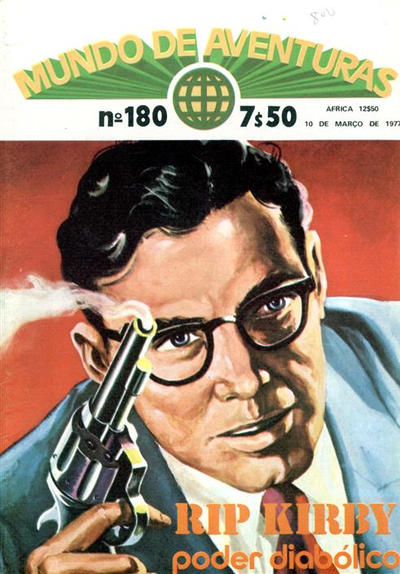 Cover for Mundo de Aventuras (Agência Portuguesa de Revistas, 1973 series) #180