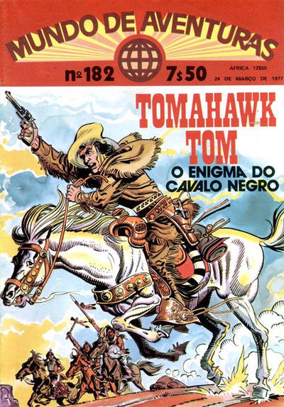 Cover for Mundo de Aventuras (Agência Portuguesa de Revistas, 1973 series) #182
