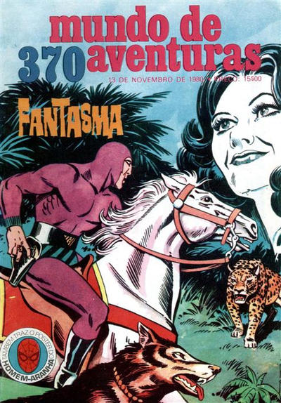 Cover for Mundo de Aventuras (Agência Portuguesa de Revistas, 1973 series) #370