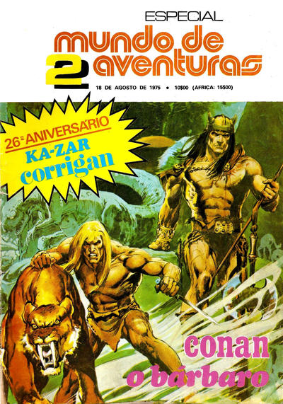 Cover for Mundo de Aventuras Especial (Agência Portuguesa de Revistas, 1975 series) #2