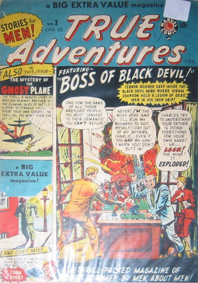 Cover for True Adventures (Bell Features, 1950 ? series) #3