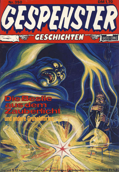 Cover for Gespenster Geschichten (Bastei Verlag, 1974 series) #350
