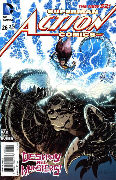 Cover for Action Comics (DC, 2011 series) #26 [Direct Sales]