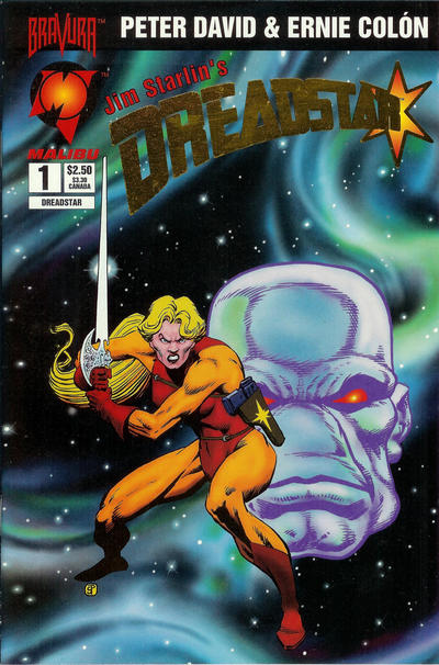 Cover for Dreadstar (Malibu, 1994 series) #1 [Gold Edition]